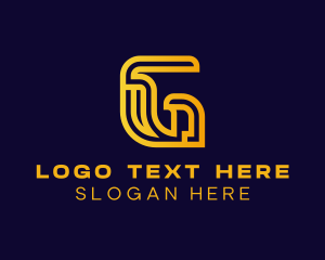 Consulting Agency Letter G logo design
