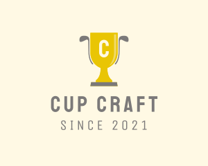 Cups - Golf Trophy Tournament Cups logo design