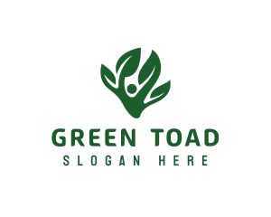 Green Tree Leaf logo design