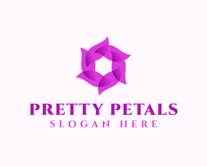 Flower Petal Fashion logo design