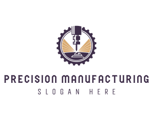 Manufacturing - Laser Gear Manufacturing logo design