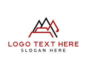 Mining - Industrial Mining Excavation logo design