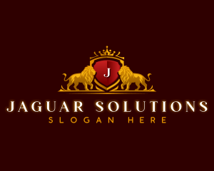 Royal Lion Crown logo design