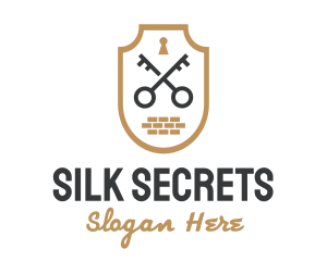 Secret Society Lock Key logo design