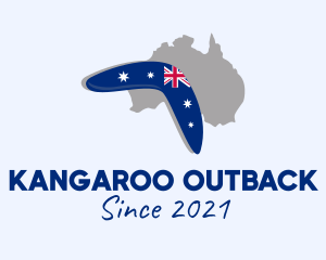 Australian Boomerang Flag logo design