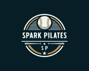 Mlb - Baseball Sports Tournament logo design