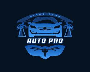 Auto Car Detailing logo design