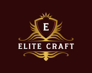 Quality - Premium Luxury Crest Shield logo design