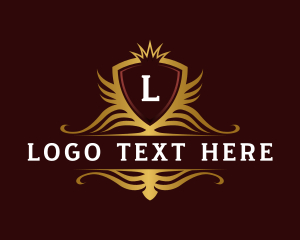 Premium Luxury Crest Shield Logo