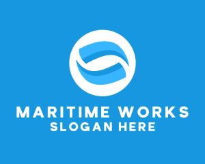 Abstract Water Element logo design