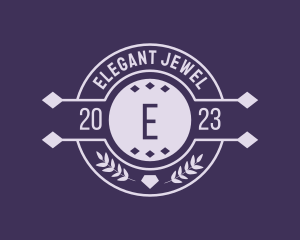 Elegant Diamond Jeweler Boutique logo design