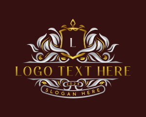 Vip - Decorative Luxury Crest logo design