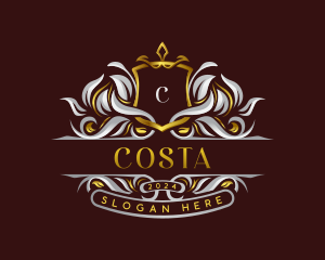 Decorative Luxury Crest logo design