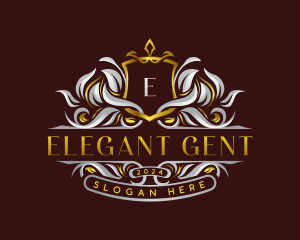 Decorative Luxury Crest logo design