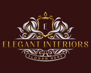 Decorative Luxury Crest logo design