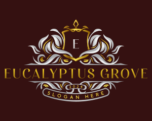 Decorative Luxury Crest logo design