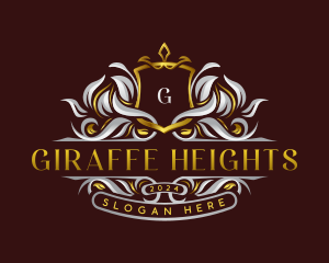 Decorative Luxury Crest logo design