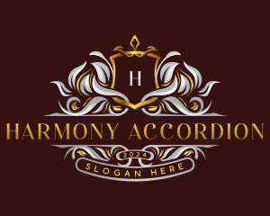 Decorative Luxury Crest logo design