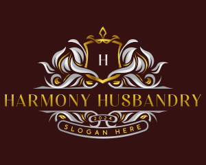 Decorative Luxury Crest logo design