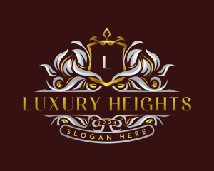 Decorative Luxury Crest logo design