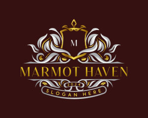 Decorative Luxury Crest logo design