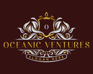 Decorative Luxury Crest logo design