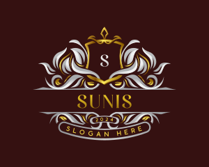 Decorative Luxury Crest logo design