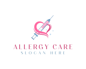 Syringe Health Care logo design