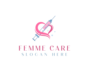 Syringe Health Care logo design