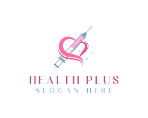 Syringe Health Care logo design