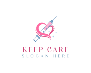 Syringe Health Care logo design