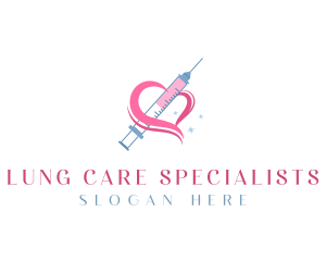 Syringe Health Care logo design