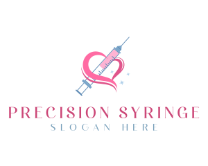 Syringe Health Care logo design