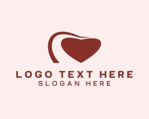 Path - Heart Support Charity logo design