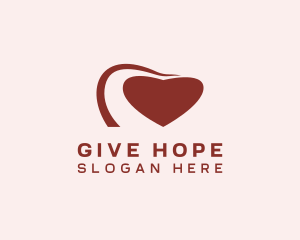 Donation - Heart Support Charity logo design