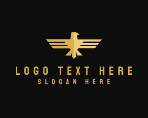 Expensive - Premium Bird Wing logo design