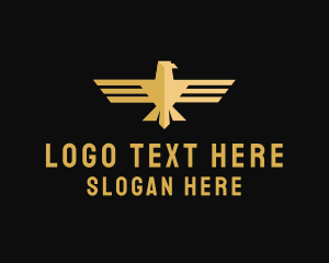 Premium - Premium Golden Bird logo design