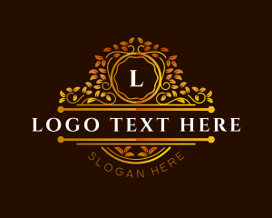 Cosmetic - Luxury Garden Crest logo design