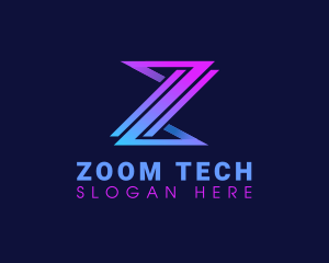 Tech Startup Letter Z logo design