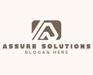 Professional Firm Letter A  logo design