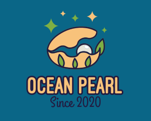 Shellfish - Ocean Seashell Pearl logo design