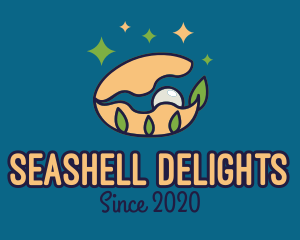 Seashell - Ocean Seashell Pearl logo design