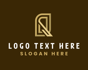 Firm - Corporate Marketing Letter Q logo design