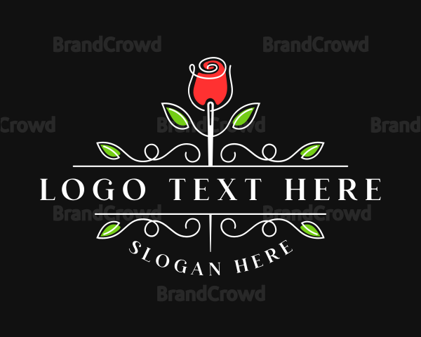 Needle Flower Boutique Logo
