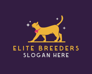 Feline Cat Animal logo design