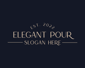 Premium Elegant Luxury logo design