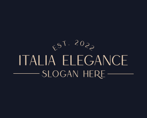 Premium Elegant Luxury logo design