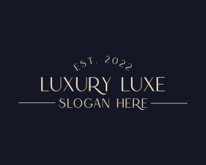 Premium Elegant Luxury logo design