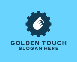 Handyman Gear Touch logo design