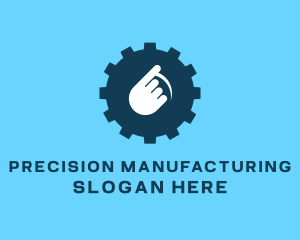 Manufacturing - Handyman Gear Touch logo design